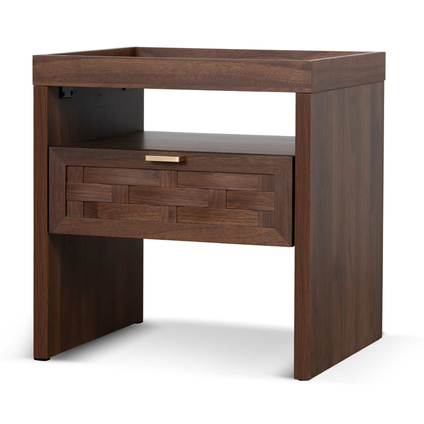 CST10972-IG Bedside Table - Walnut