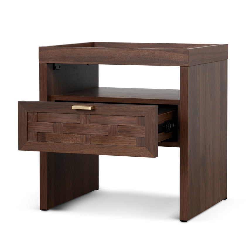 CST10972-IG Bedside Table - Walnut