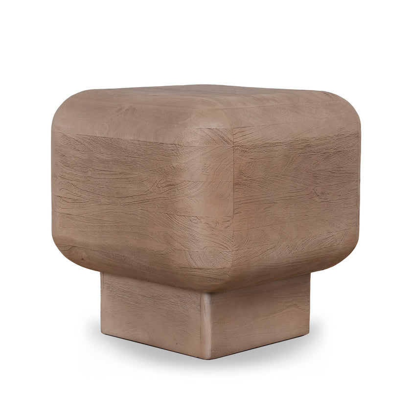 CST12032-RB 45cm Side Table - Natural