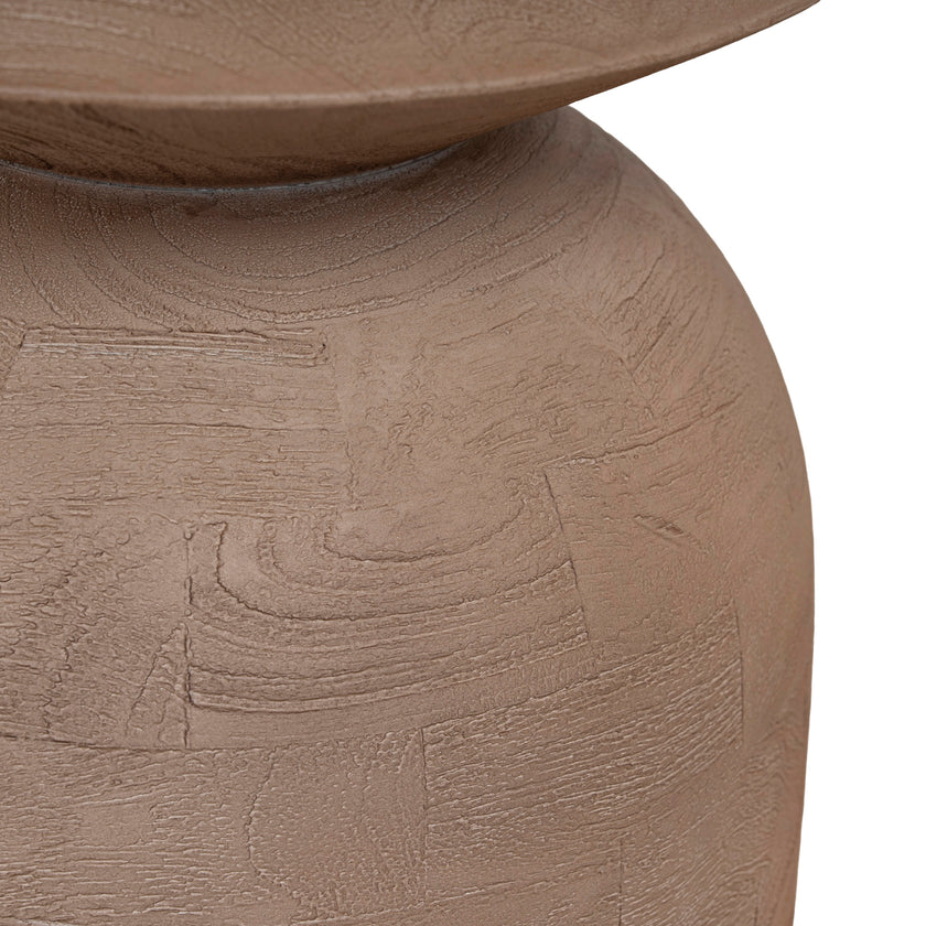 CST12039-RB 30cm Side Table - Natural