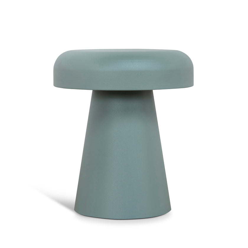 CST12067-BC 40cm Round Side Table - Sage Green