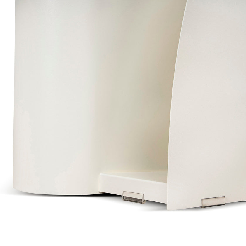 CST12070-BC 50cm Side Table - Ivory White