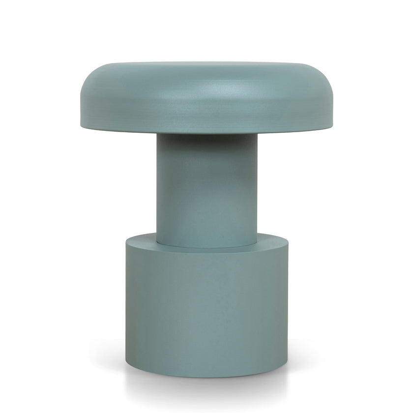 CST12080-BC 40cm Round Side Table - Derbo Sage Green