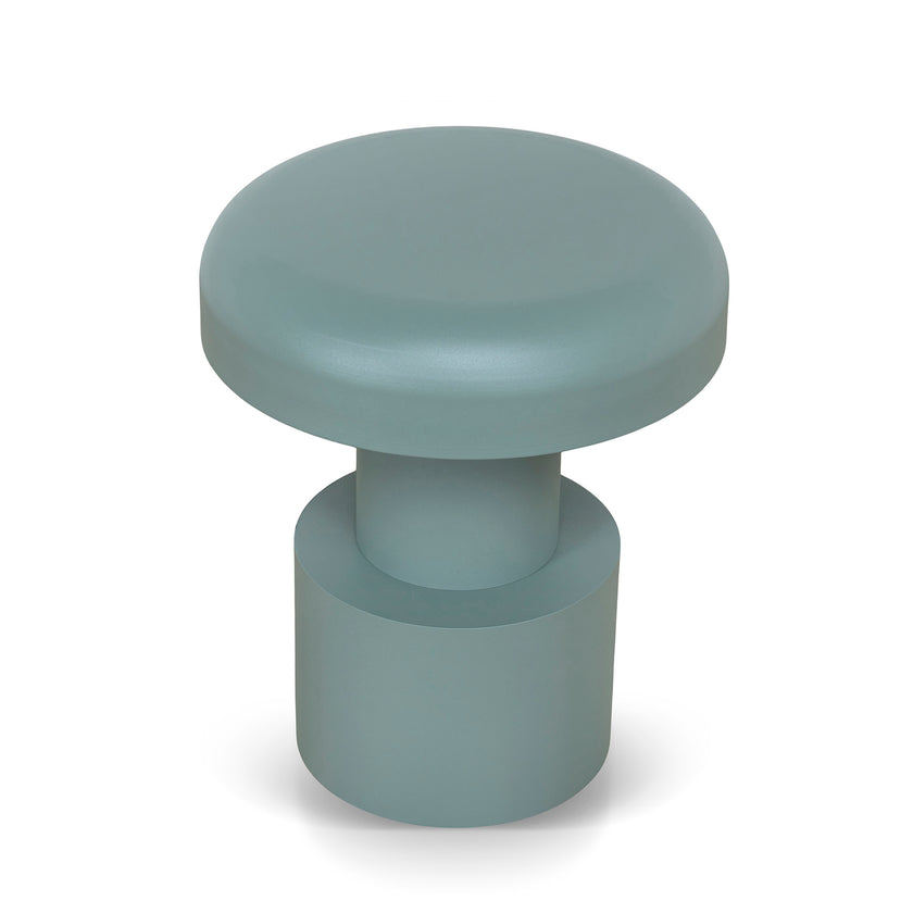 CST12080-BC 40cm Round Side Table - Derbo Sage Green