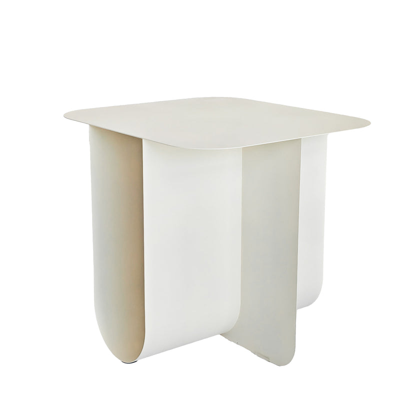 CST12085-BC 45cm Side Table - Ivory White