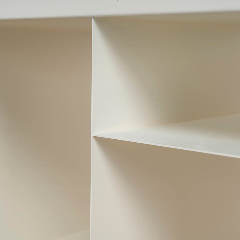 CST12095-BC 60cm Side Table - Ivory White