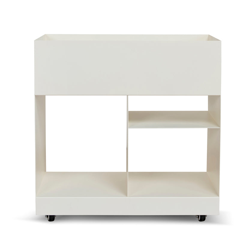 CST12095-BC 60cm Side Table - Ivory White
