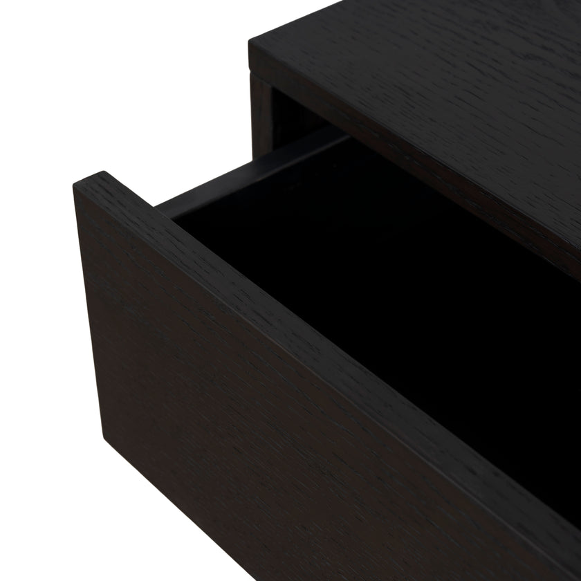 CST12098-BB 55cm Bedside Table - Dark Walnut