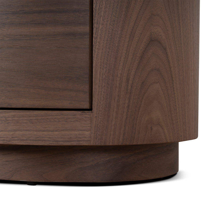 CST12143-DW 51cm Bedside Table - Walnut