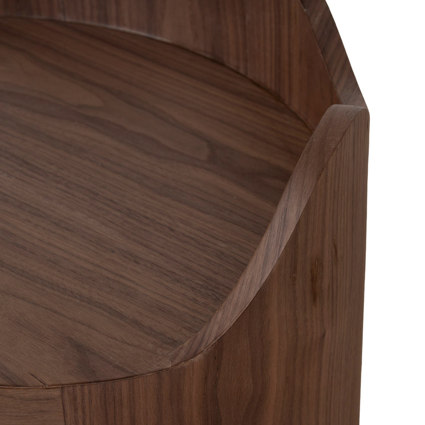CST12143-DW 51cm Bedside Table - Walnut