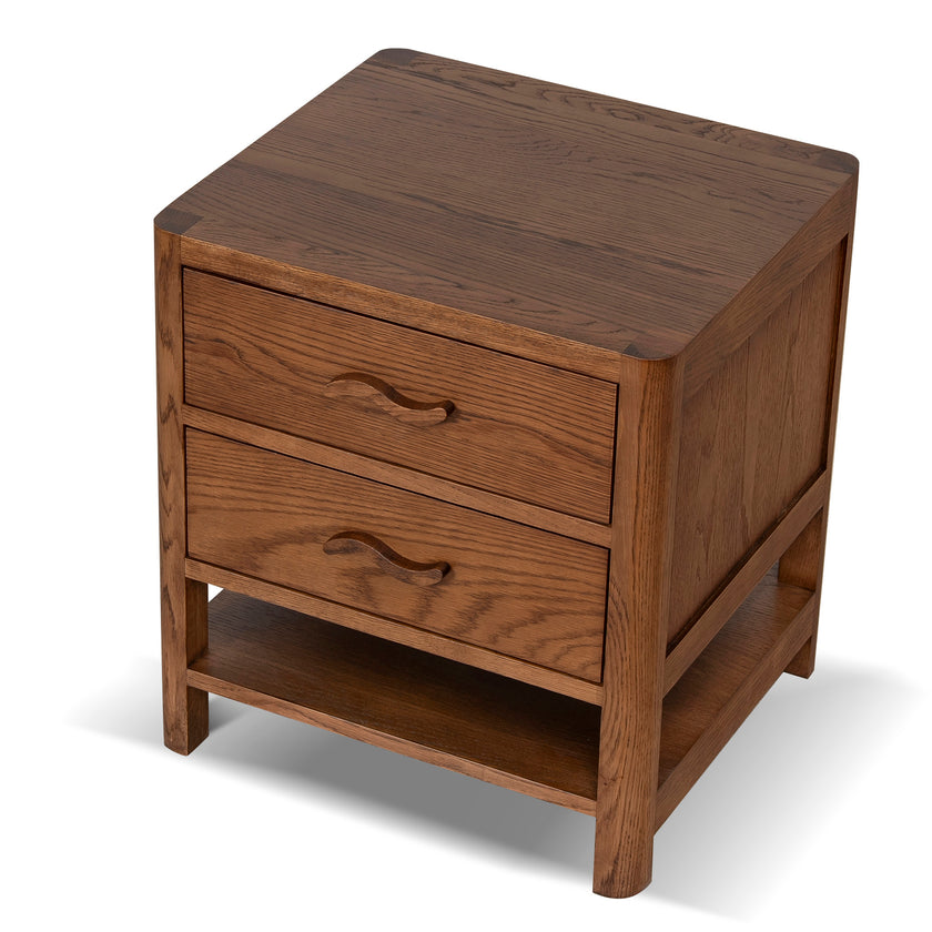 CST12262-OW 50cm Bedside Table - Walnut