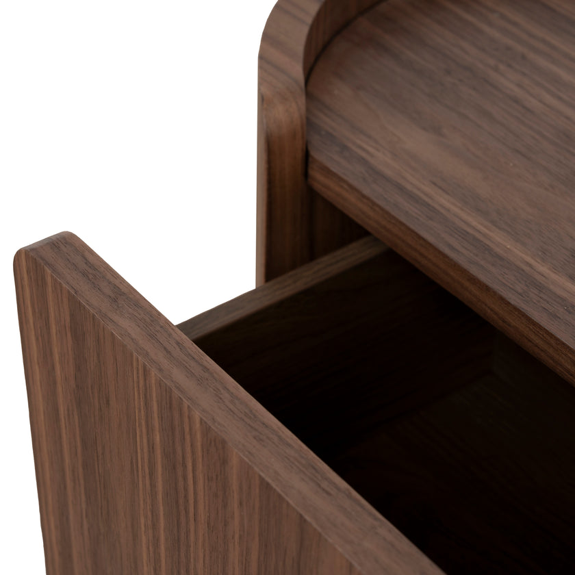 CST12276-CN 60cm Bedside Table - Walnut