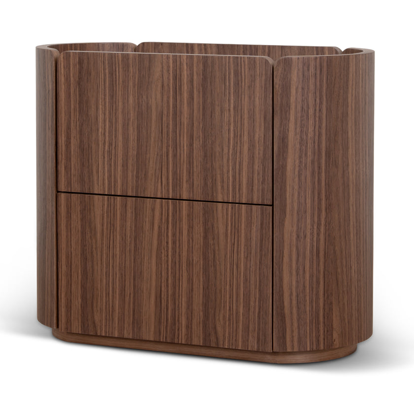 CST12276-CN 60cm Bedside Table - Walnut