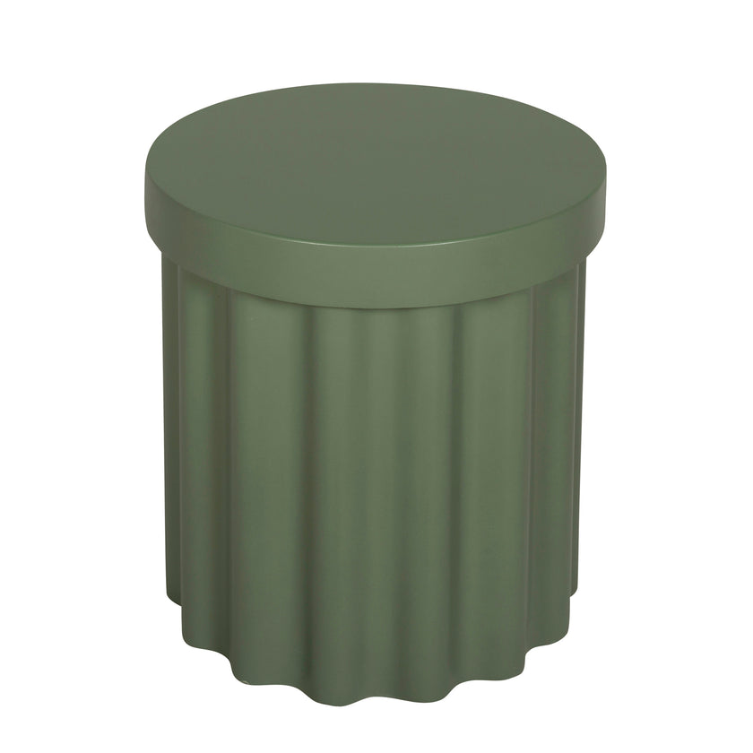 CST12295-CO 40cm Concrete Side Table - Green