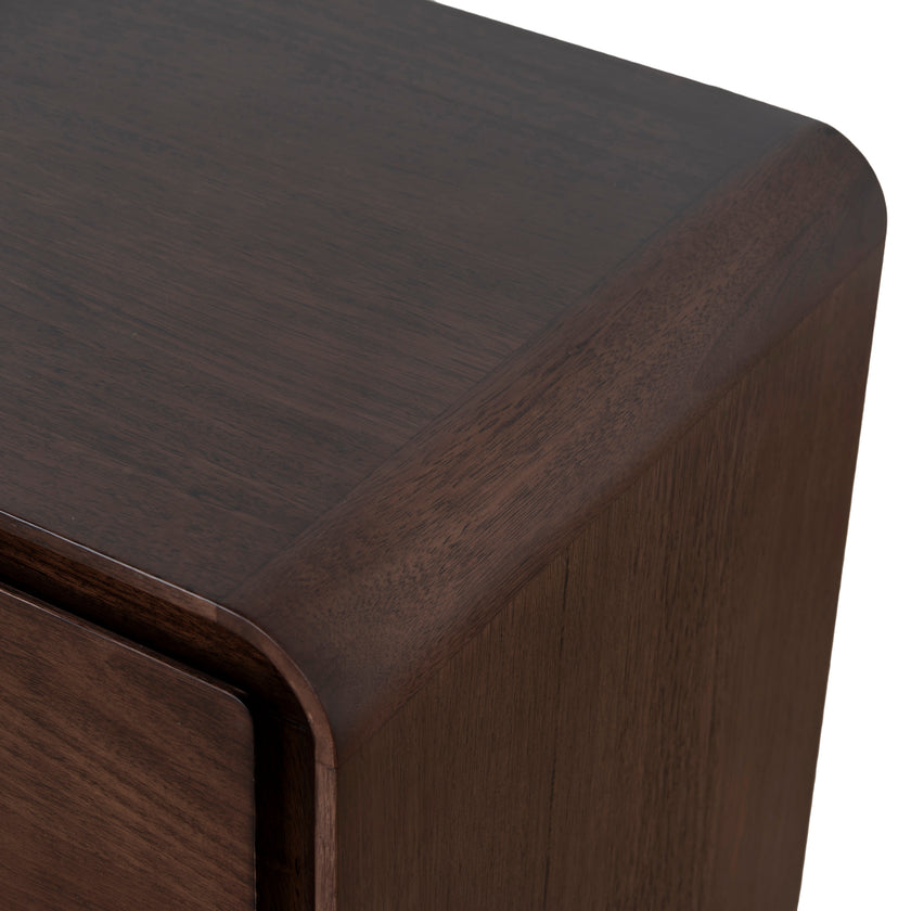 CST12352-AW 56cm Bedside Table - Walnut