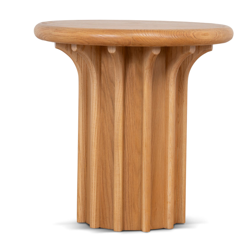 CST12354-NI Round Side Table - Natural