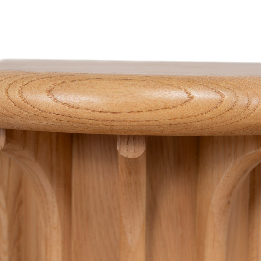 CST12354-NI Round Side Table - Natural