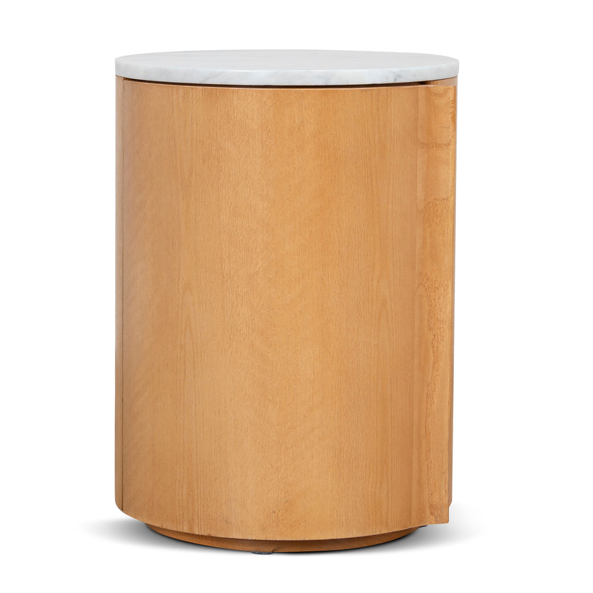 CST12355-NI Round Bedside Table - Natural
