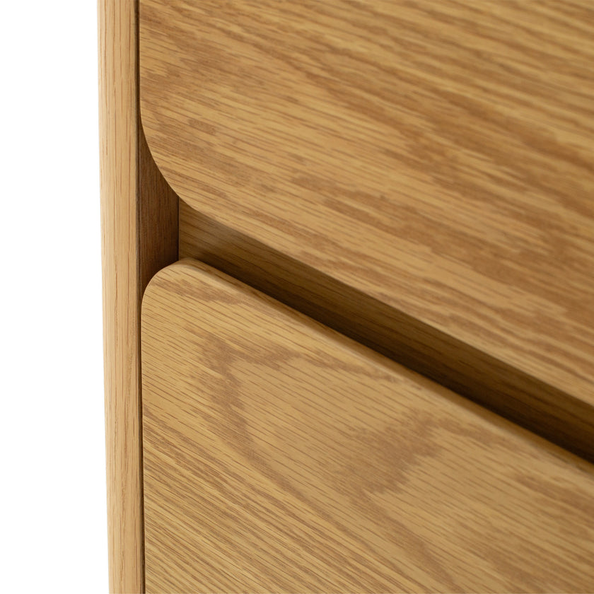 CST12554-IG Stone Top Bedside Table - Natural