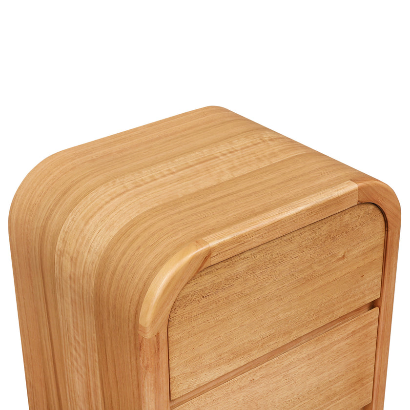 CST12641-MA 55cm Tassie Oak Bedside Table - Natural