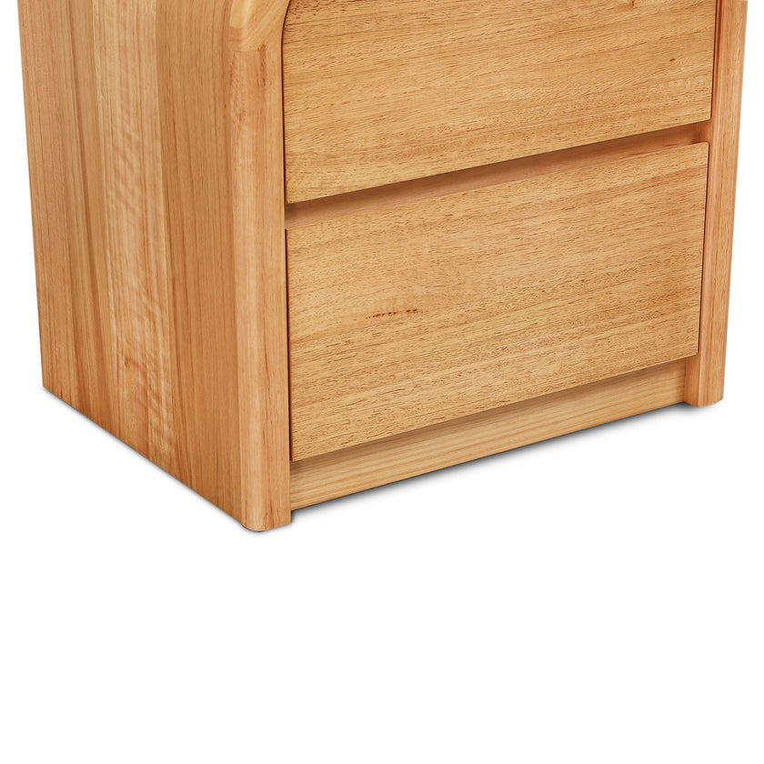 CST12641-MA 55cm Tassie Oak Bedside Table - Natural