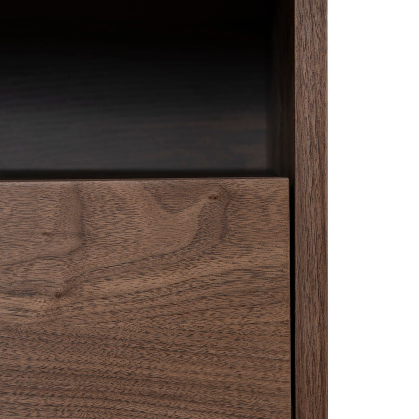 CST12693-KD 50cm Bedside Table - Walnut