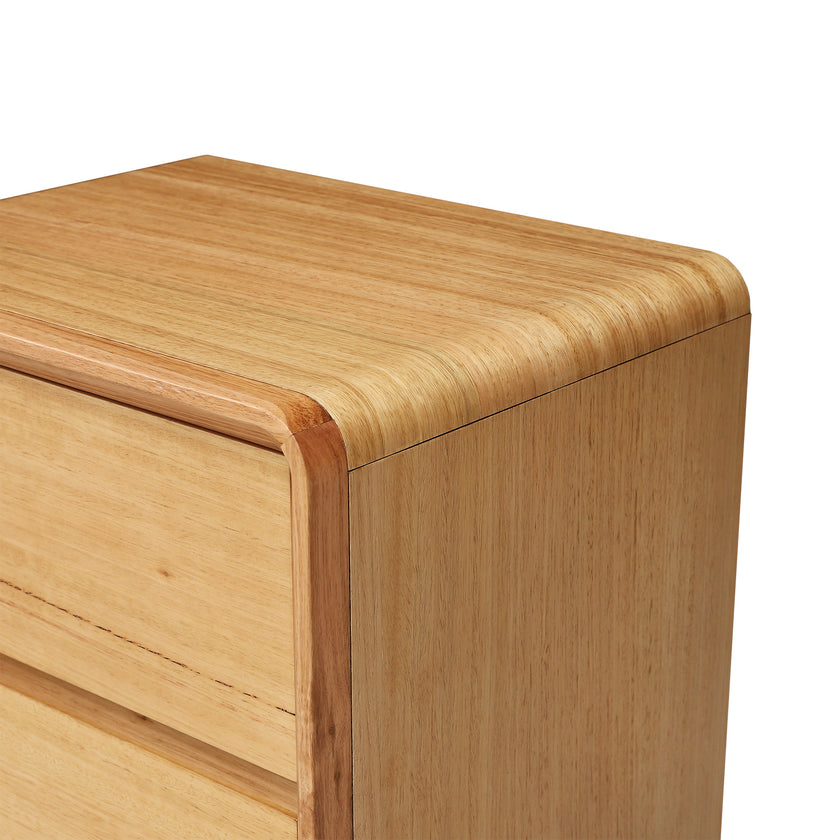 CST12701-MA 52cm Tassie Oak Bedside Table - Natural