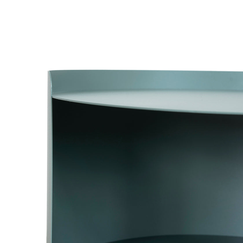 CST12707-BC 37cm Round Side Table - Sage Green