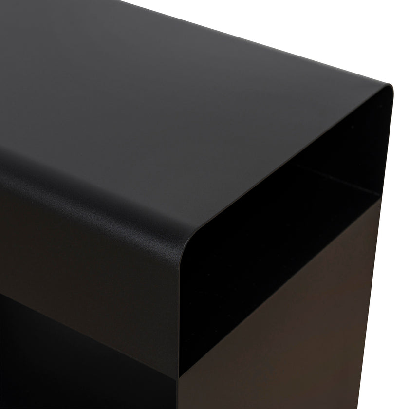 CST12711-BC 40cm Side Table - Full Black