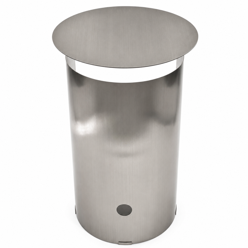 CST12730-BC 38cm Side Table - Stainless Steel