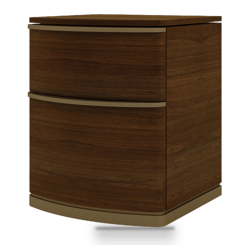 CST12815-VN 45.8cm Bedside Table - Walnut