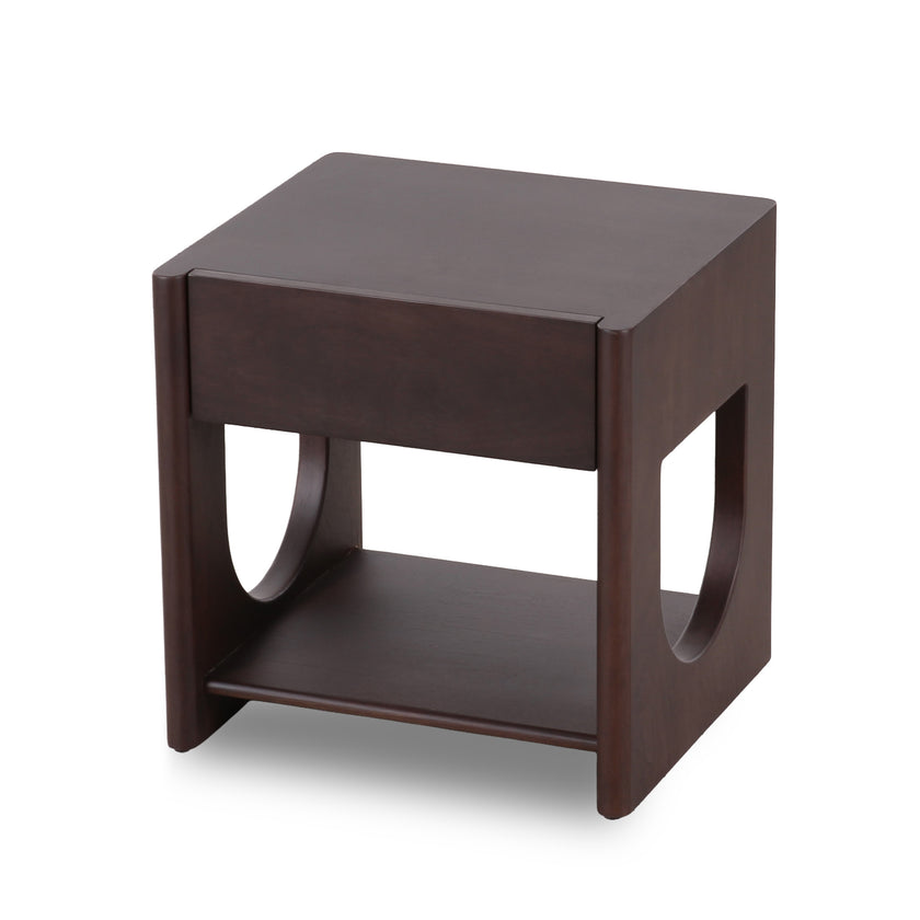 CST12958-DI 50cm Side Table - Walnut