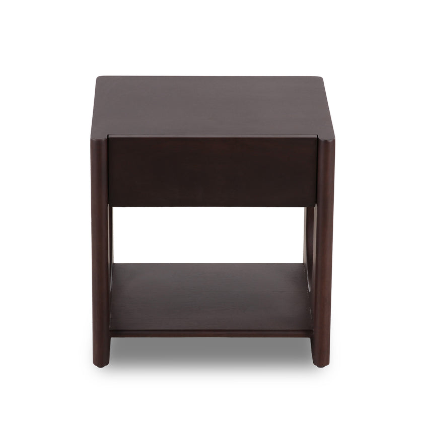 CST12958-DI 50cm Side Table - Walnut
