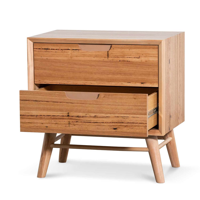Ex Display - CST6467-AW Bedside Table - Wormy Chestnut