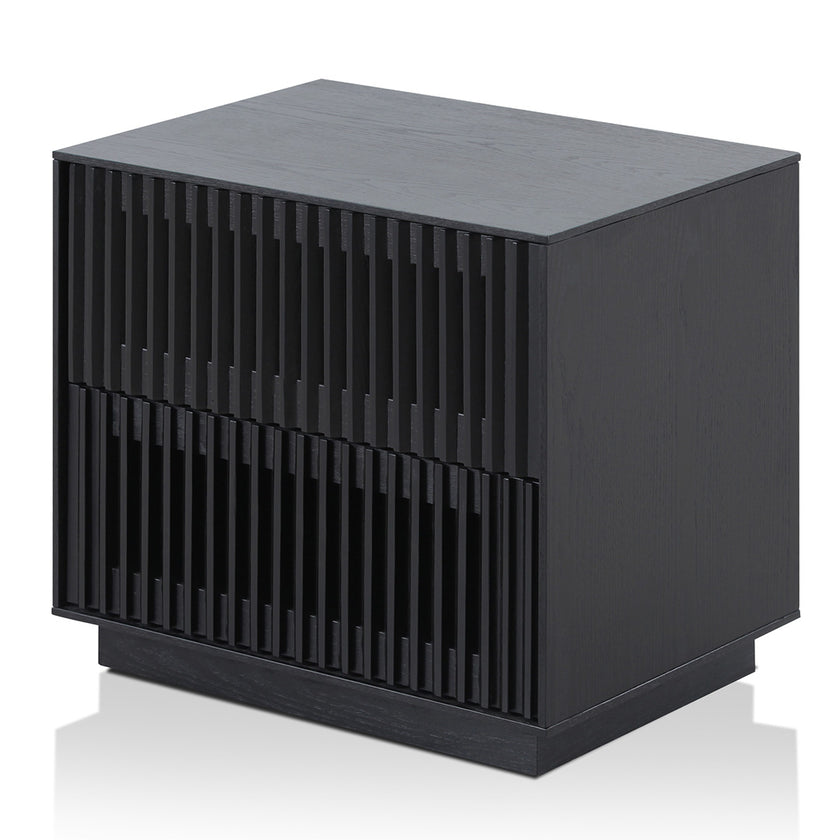 Ex Display - CST8577-DW Bedside Table - Full Black