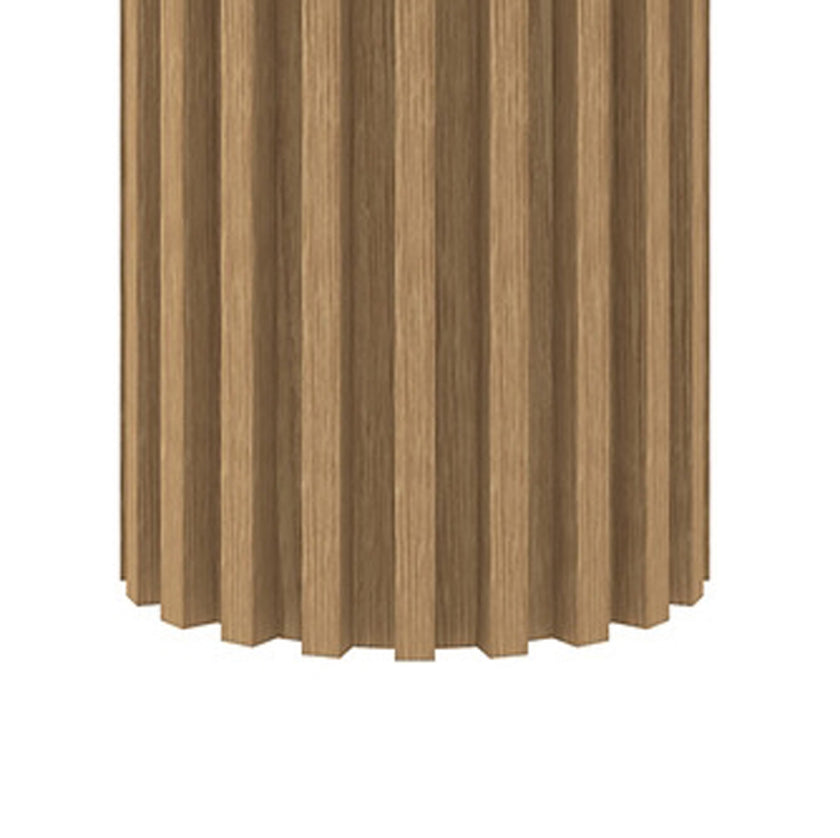 CST8588-CN Round Side Table - Natural Oak