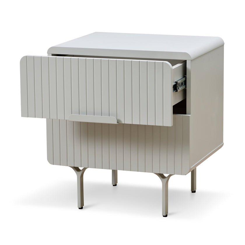CST8635-IG Bedside Table - Warm Grey