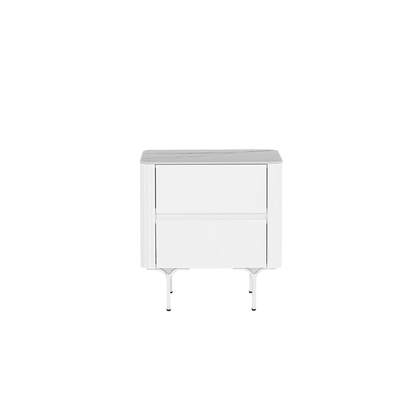 CST8636-IG Bedside Table - White