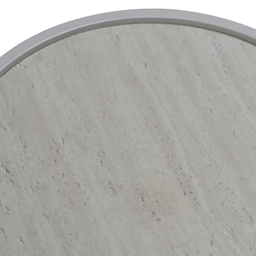 CST8637-IG 44cm Bedside Table - Warm Grey