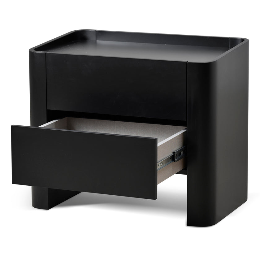 Ex Display - CST8849-IG Bedside Table - Matte Black