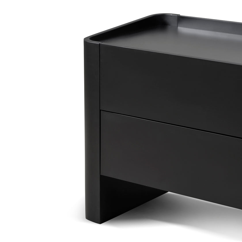 Ex Display - CST8849-IG Bedside Table - Matte Black