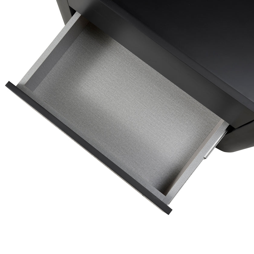 Ex Display - CST8849-IG Bedside Table - Matte Black