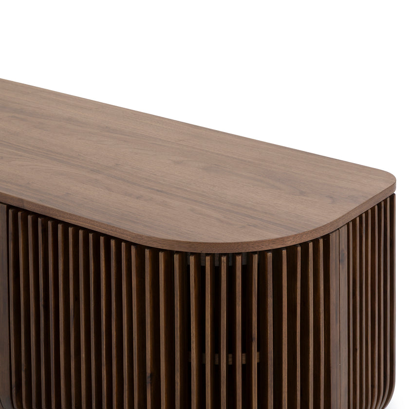 CTV10688-CU 2.15m TV Entertainment Unit - Walnut Stain