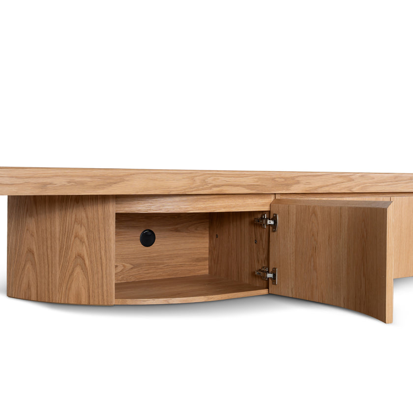 CTV10946-CN Extendable TV Entertainment Unit - Natural Oak