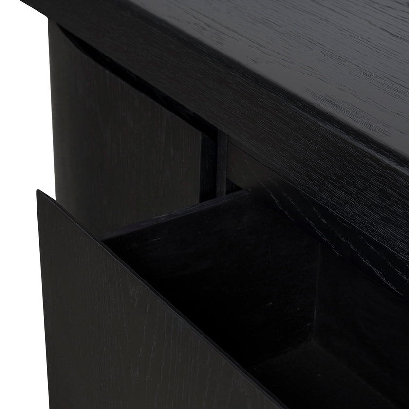 CTV10948-CN Extendable TV Entertainment Unit - Black Oak
