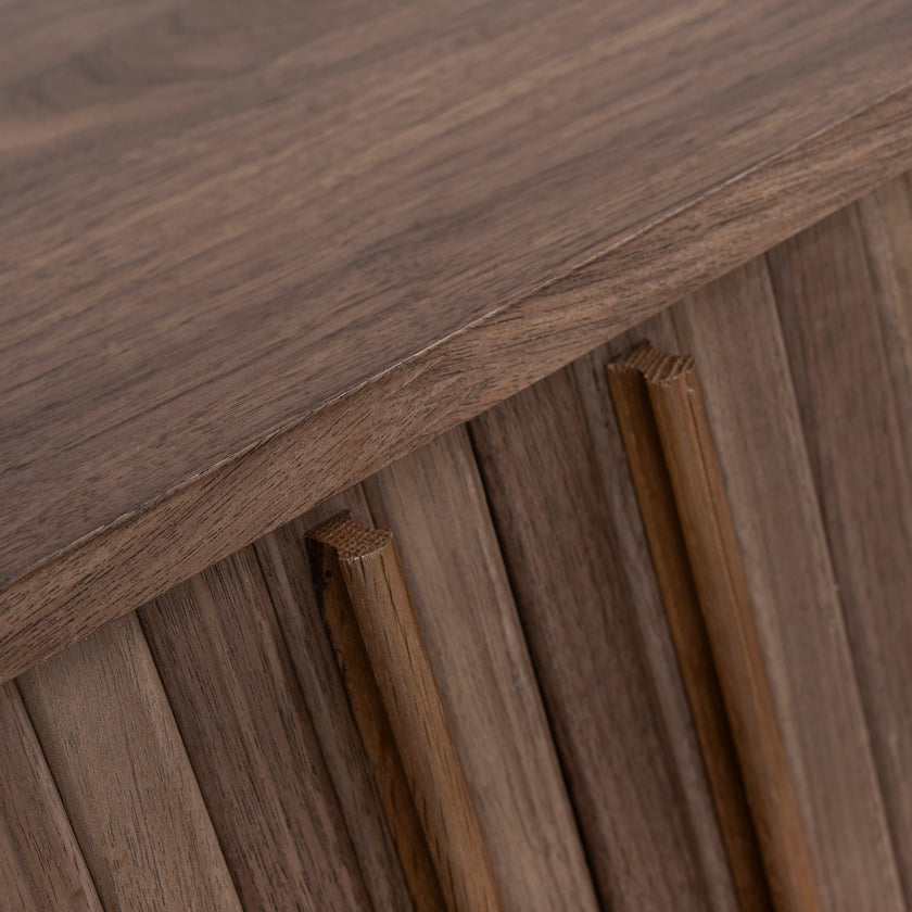 CTV12264-KD 2m TV Entertainment Unit - Walnut