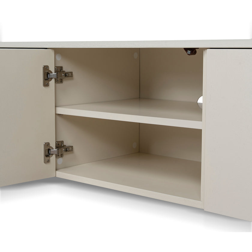 CTV12266-DW 2.2m TV Entertainment Unit - Ivory Oat