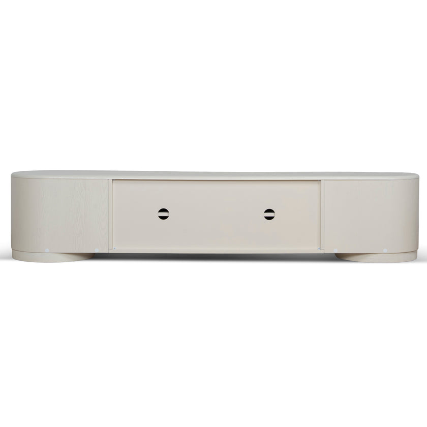 CTV12266-DW 2.2m TV Entertainment Unit - Ivory Oat