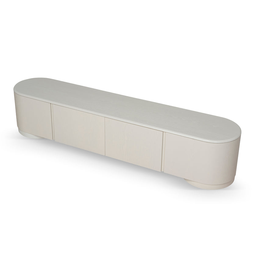 CTV12266-DW 2.2m TV Entertainment Unit - Ivory Oat