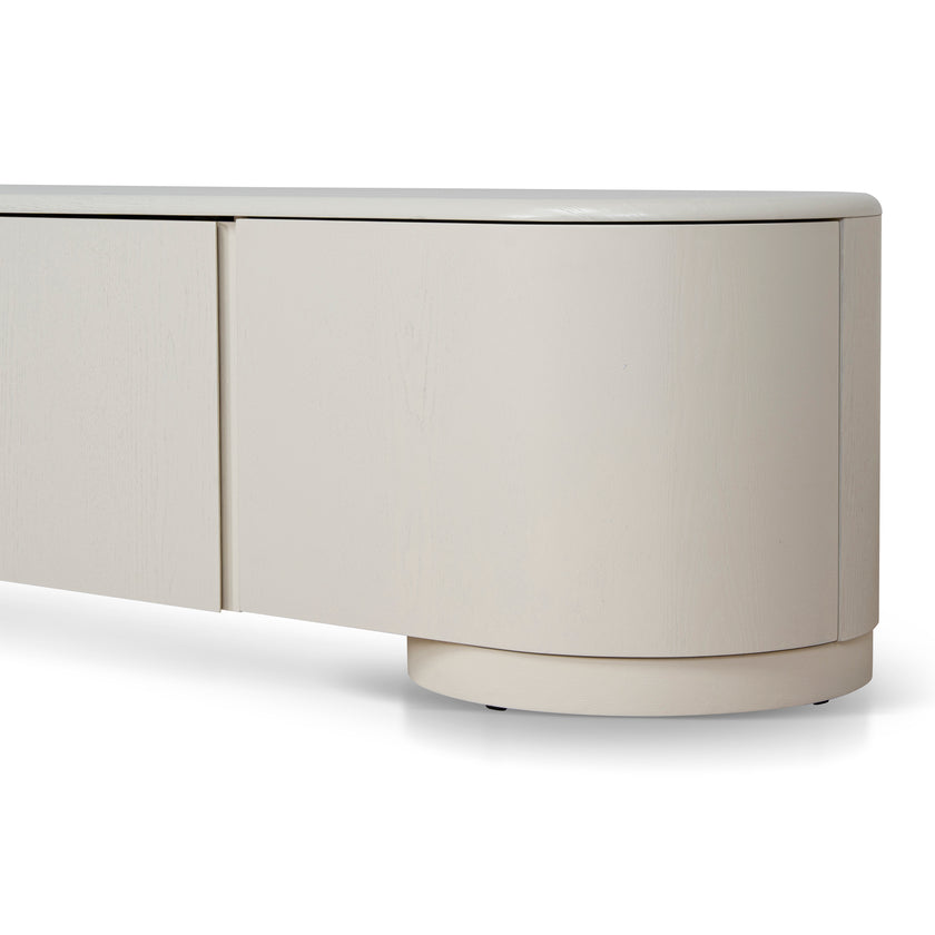 CTV12266-DW 2.2m TV Entertainment Unit - Ivory Oat
